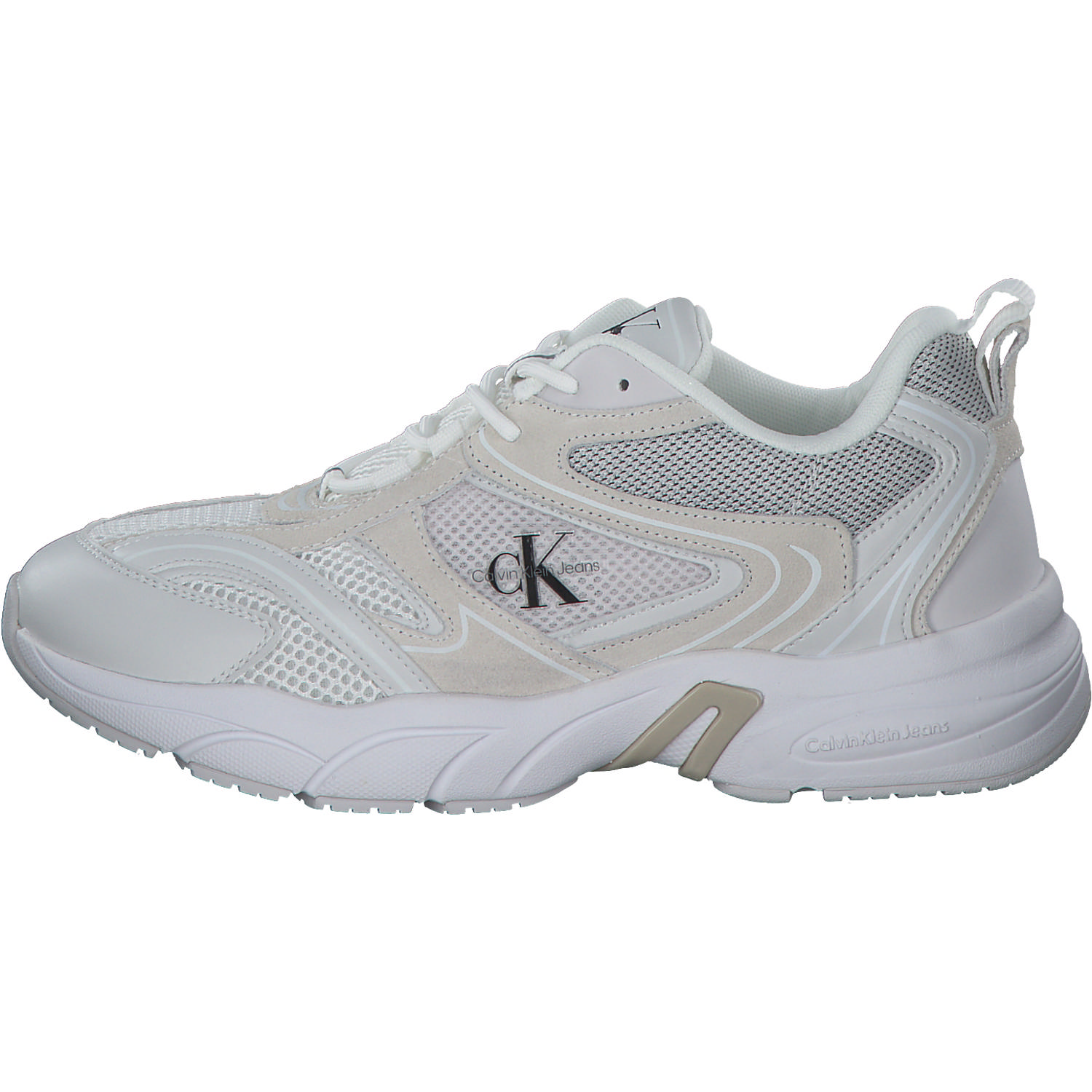 Calvin Klein YW0YW00891, Sneakers Low, Damen, Weiß