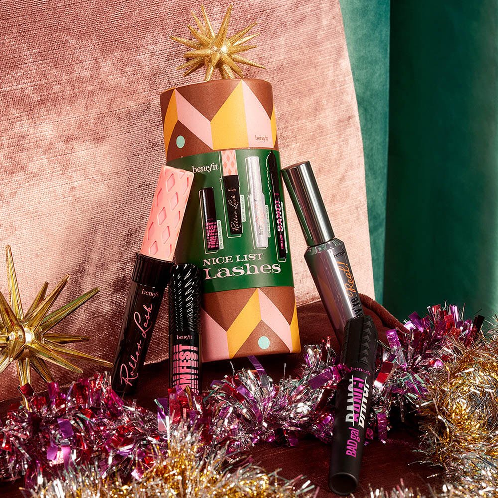 Benefit Sets & Geschenke Nice List Lashes Mascara Set – Full-Size Bestseller Mascara Trio & Fan Fest Mini Mascara
