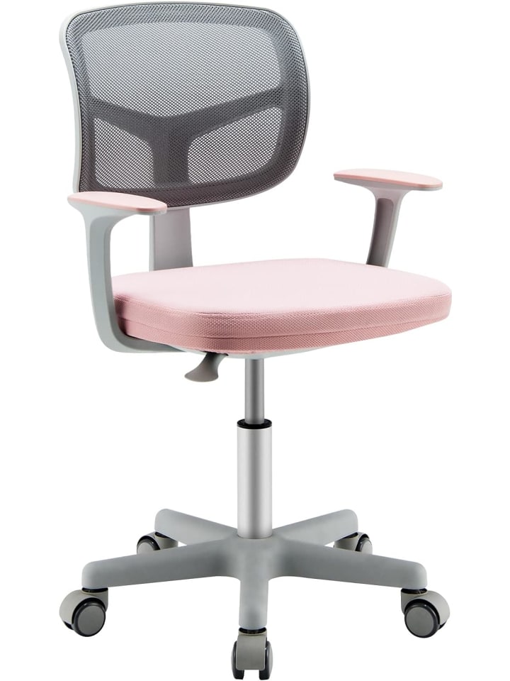 COSTWAY Schreibtischstuhl 3-10 Jahren Drehbar in Rosa günstig kaufen onesize
