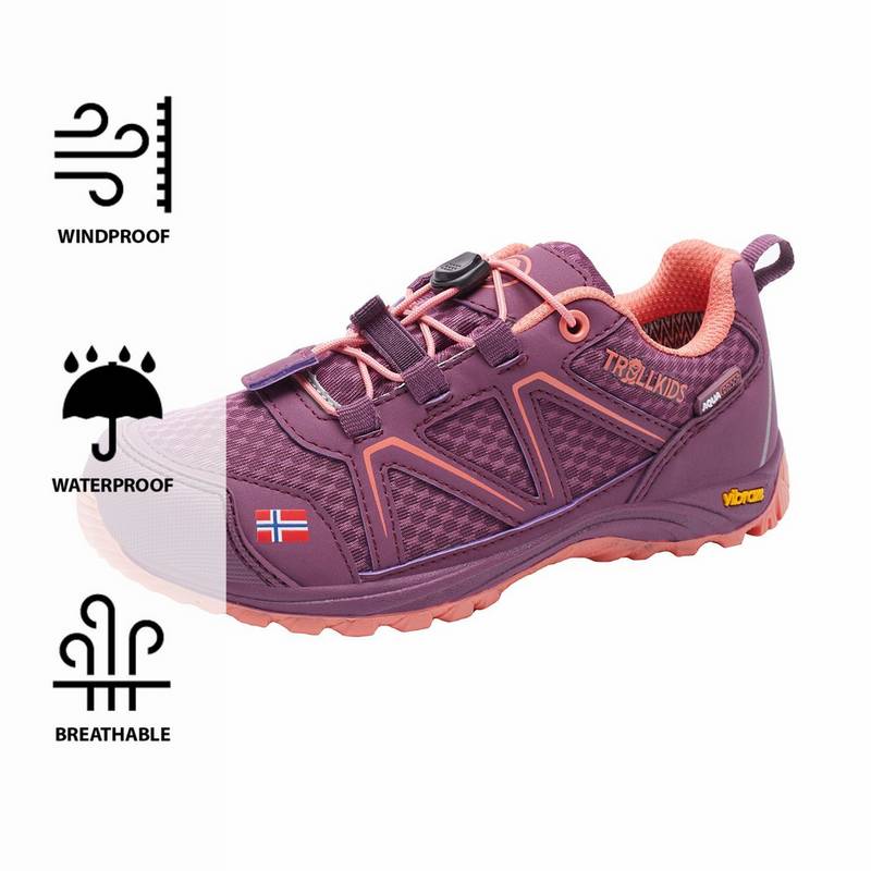 Trollkids SKARVAN Low Wanderschuhe Kinder
