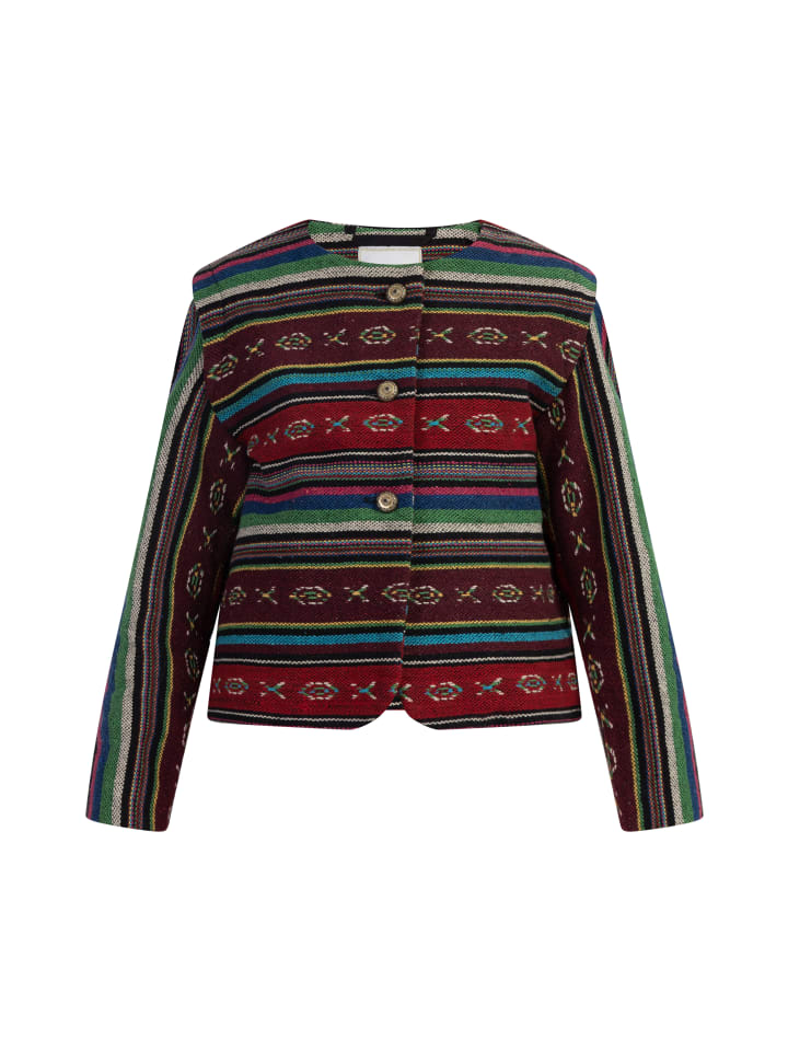 IZIA Jacke in Mehrfarbig Schwarz günstig kaufen