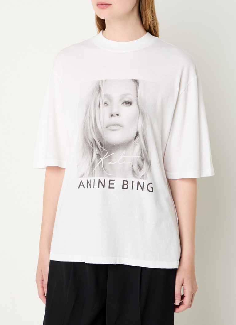 Anine Bing  Avi T-shirt met print