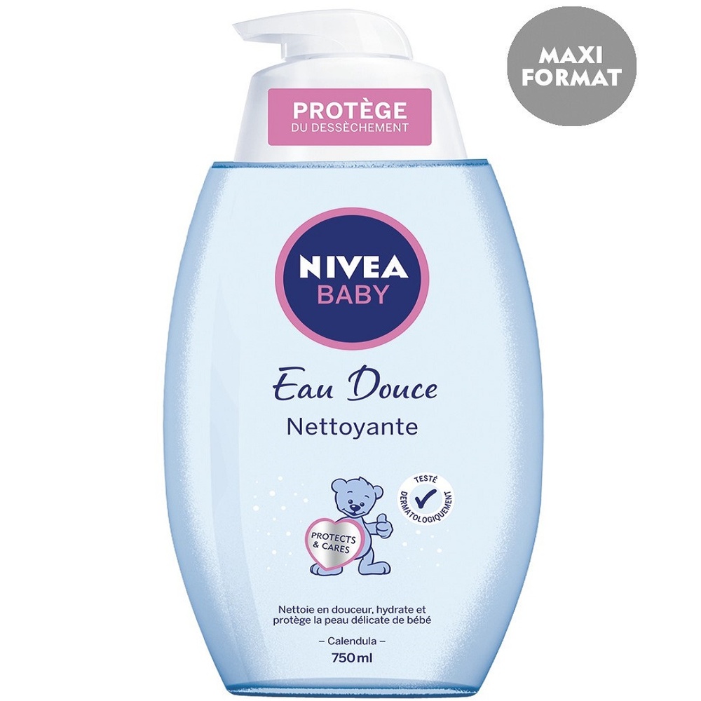 nivea Eau Douce Nettoyante Bébé Grand Format Toilette Bébé