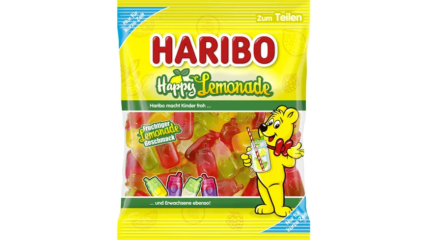 Haribo Fruchtgummi Happy Lemonade 175 g