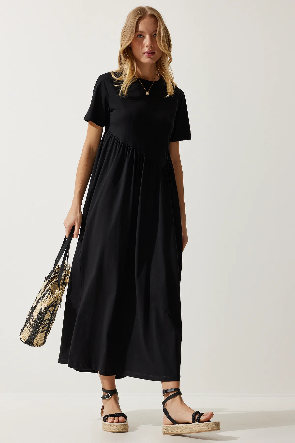 Happiness İstanbul  Kleid - Schwarz - A-Linie