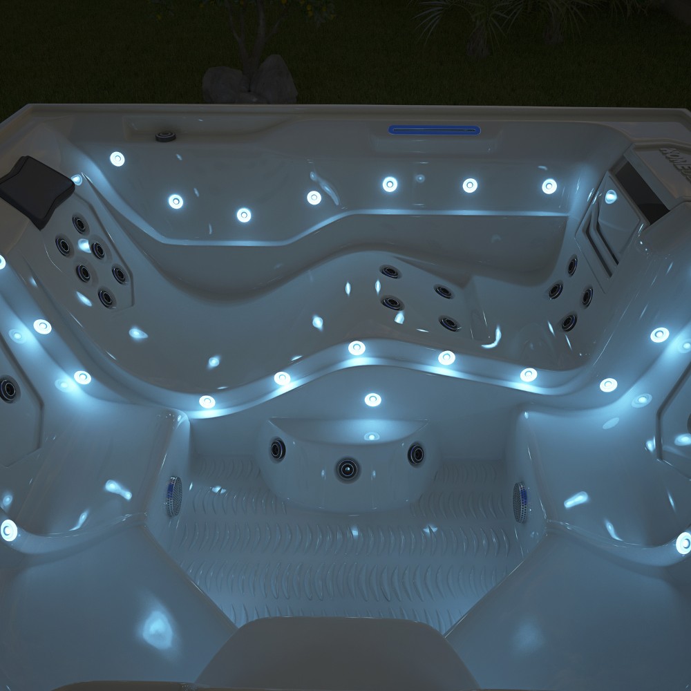 Home Deluxe Outdoor Whirlpool STREAM BIG PURE