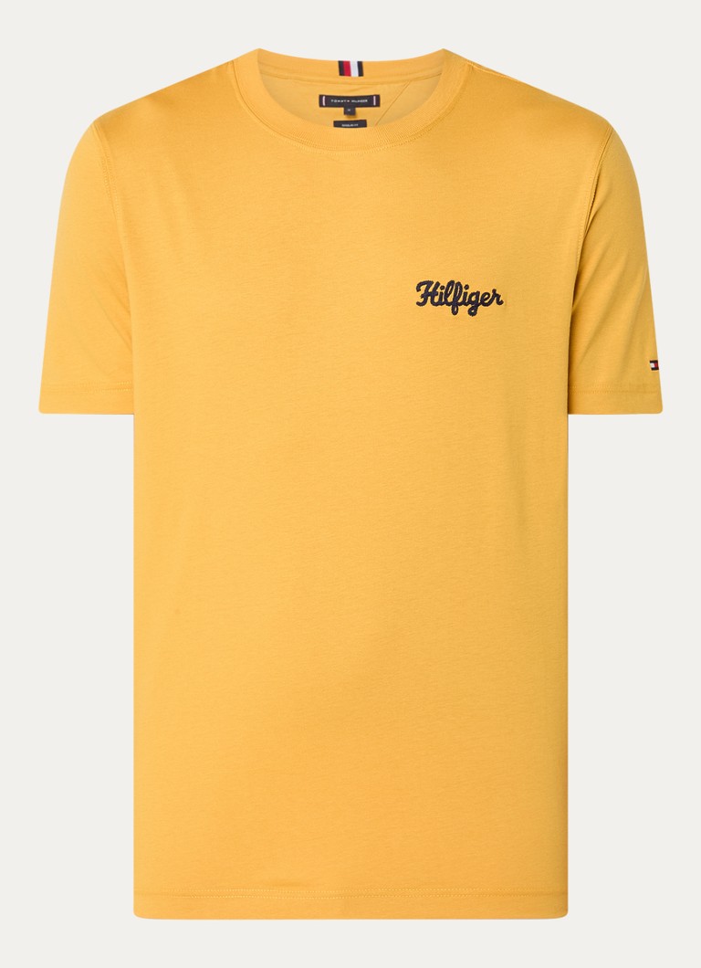 Tricou Tommy Hilfiger cu logo brodat