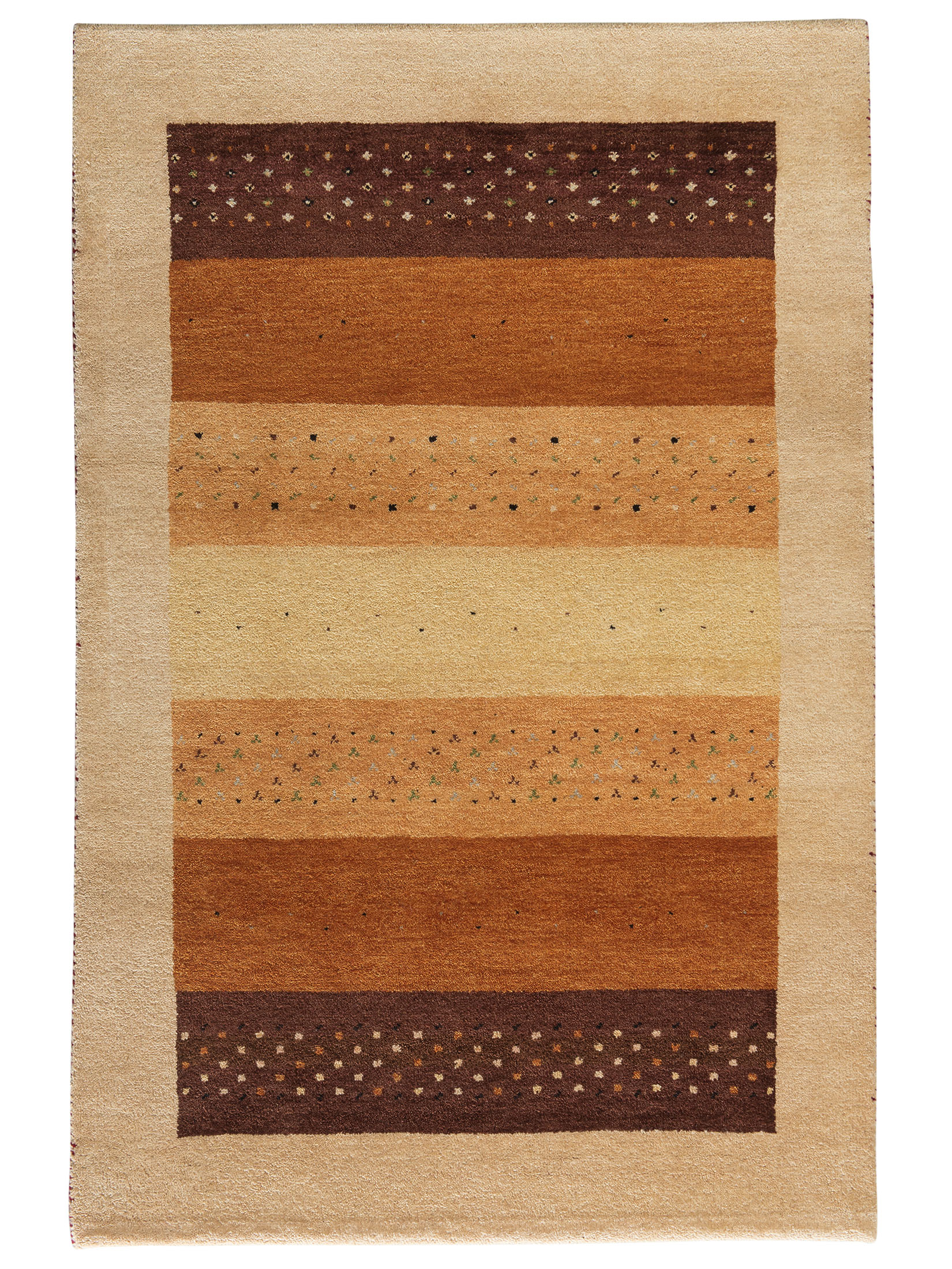 Odisha Gabbeh ca. 123 x 184 cm, Unikat / Einzelstück