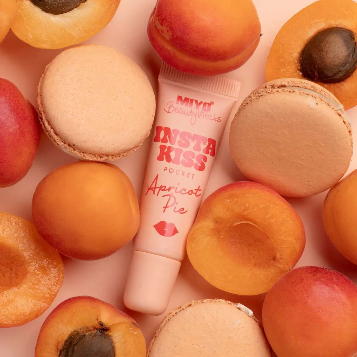 Βάλσαμο χειλιών Miyo Insta Kiss Pocket Apricot Pie