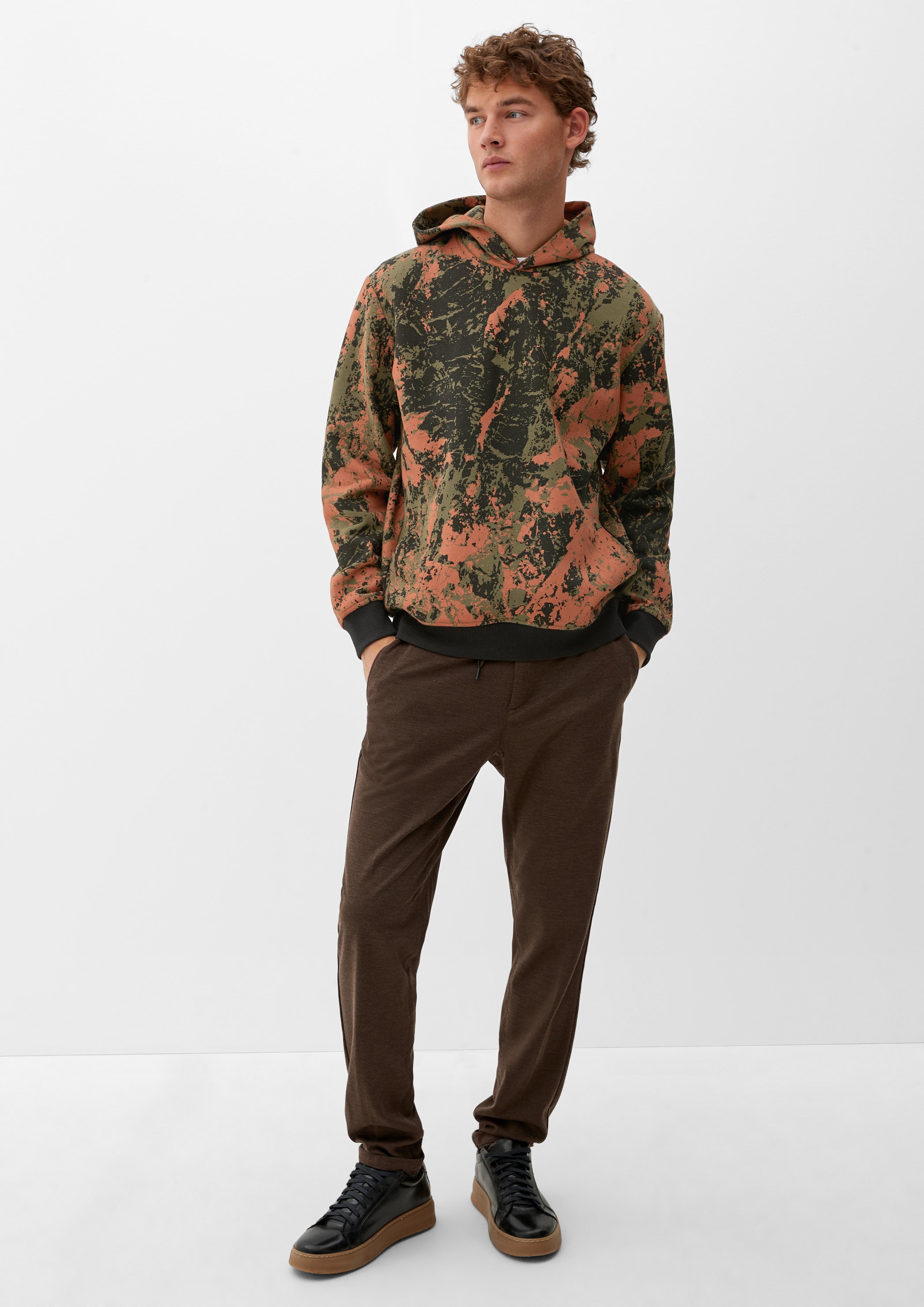 Sweat-Hoodie mit Allover-Print   2121147-28A2