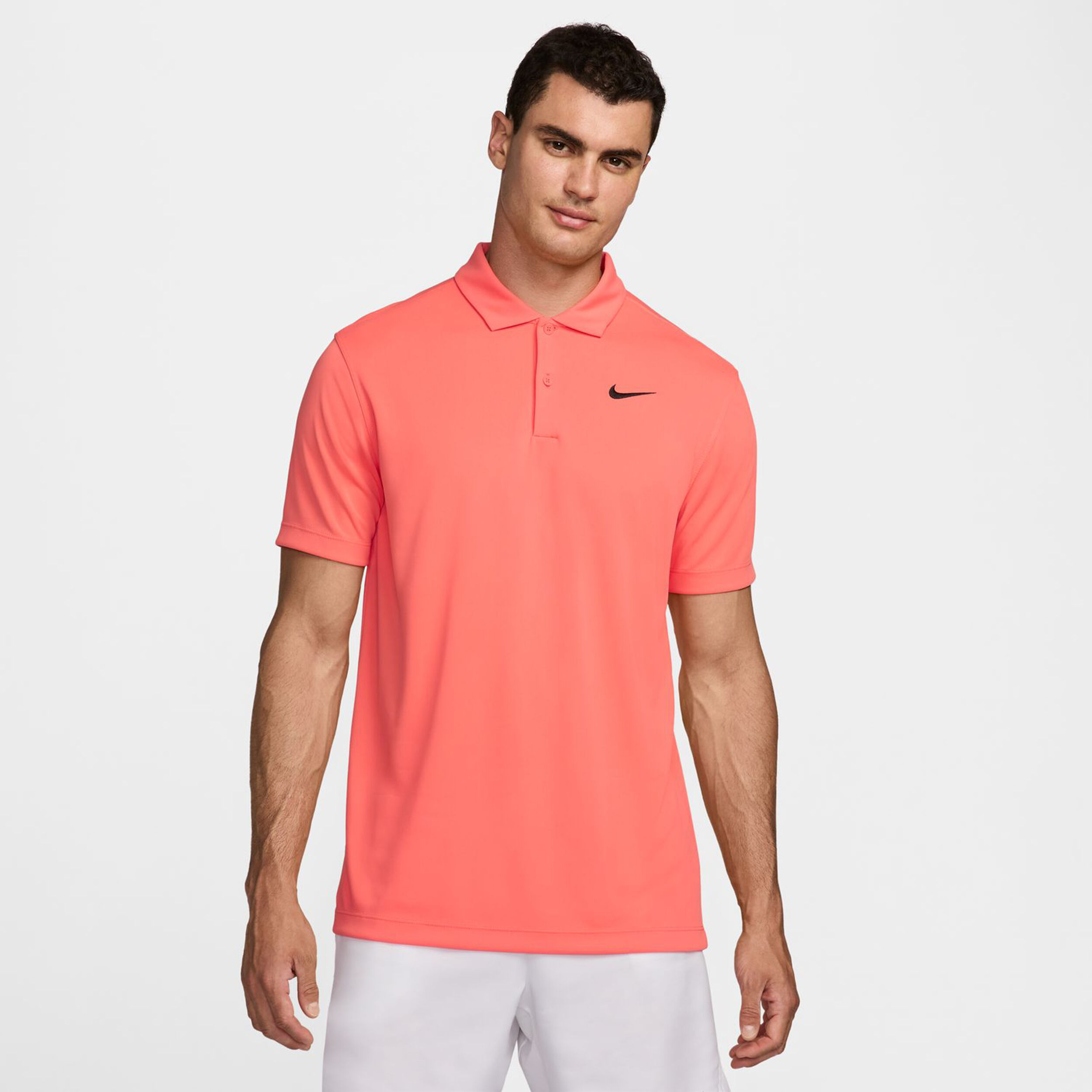 Dri-Fit Solid Polo Herren - Orange