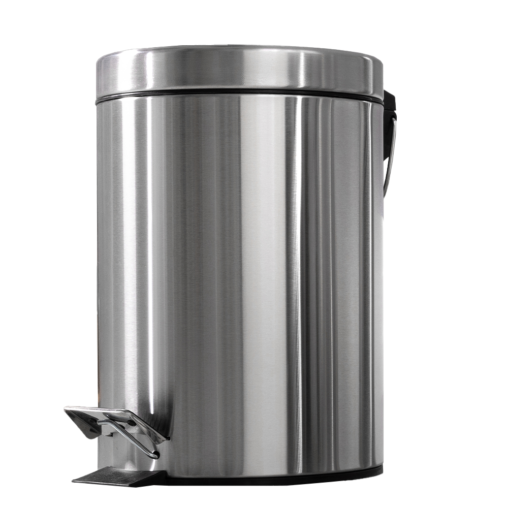 Bad Komfort Edelstahl-Treteimer - ca. 3 Liter