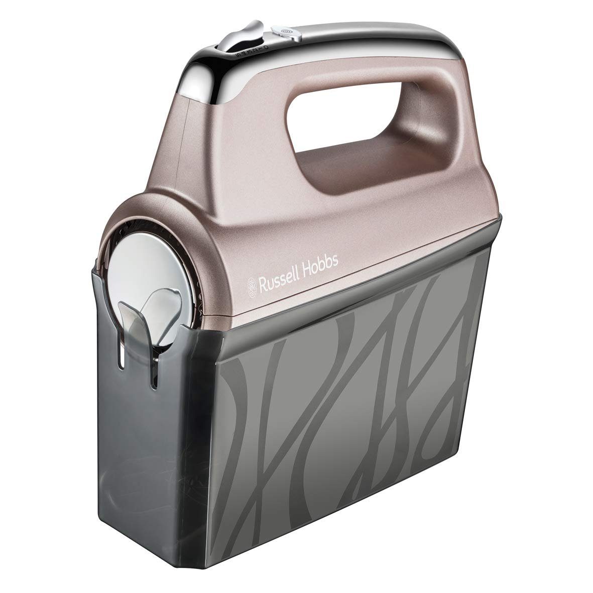 RUSSELL HOBBS Handmixer Swirl Quartz 25892-56 Helix-Quirle 5 Stufen Turbo 350 W, 350 W