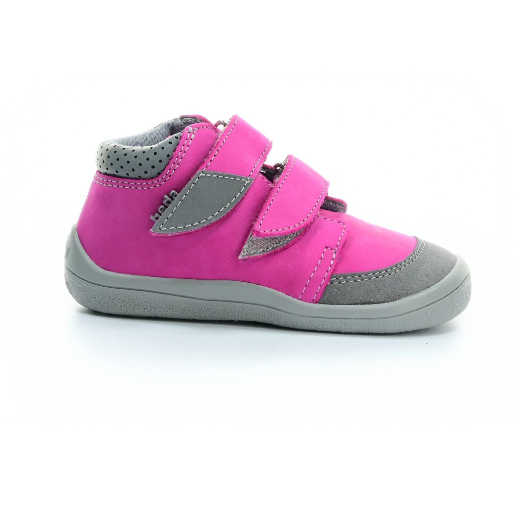 Beda Rita mit Membran (BF 0001/W/M/NUB/2) rosa Barfuß-Stiefeletten