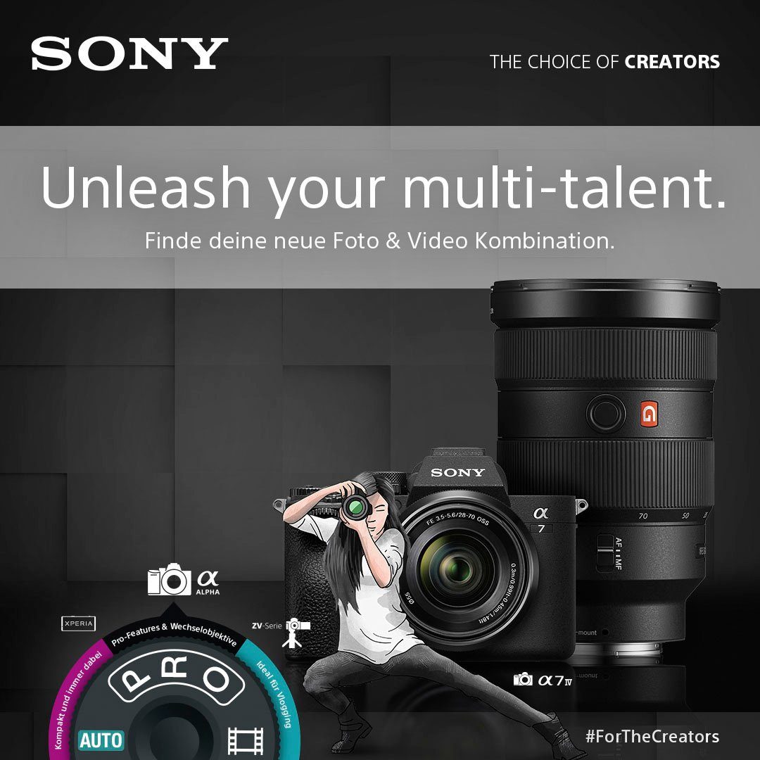 Sony A7 IV Systemkamera (33 MP, Bluetooth, WLAN)