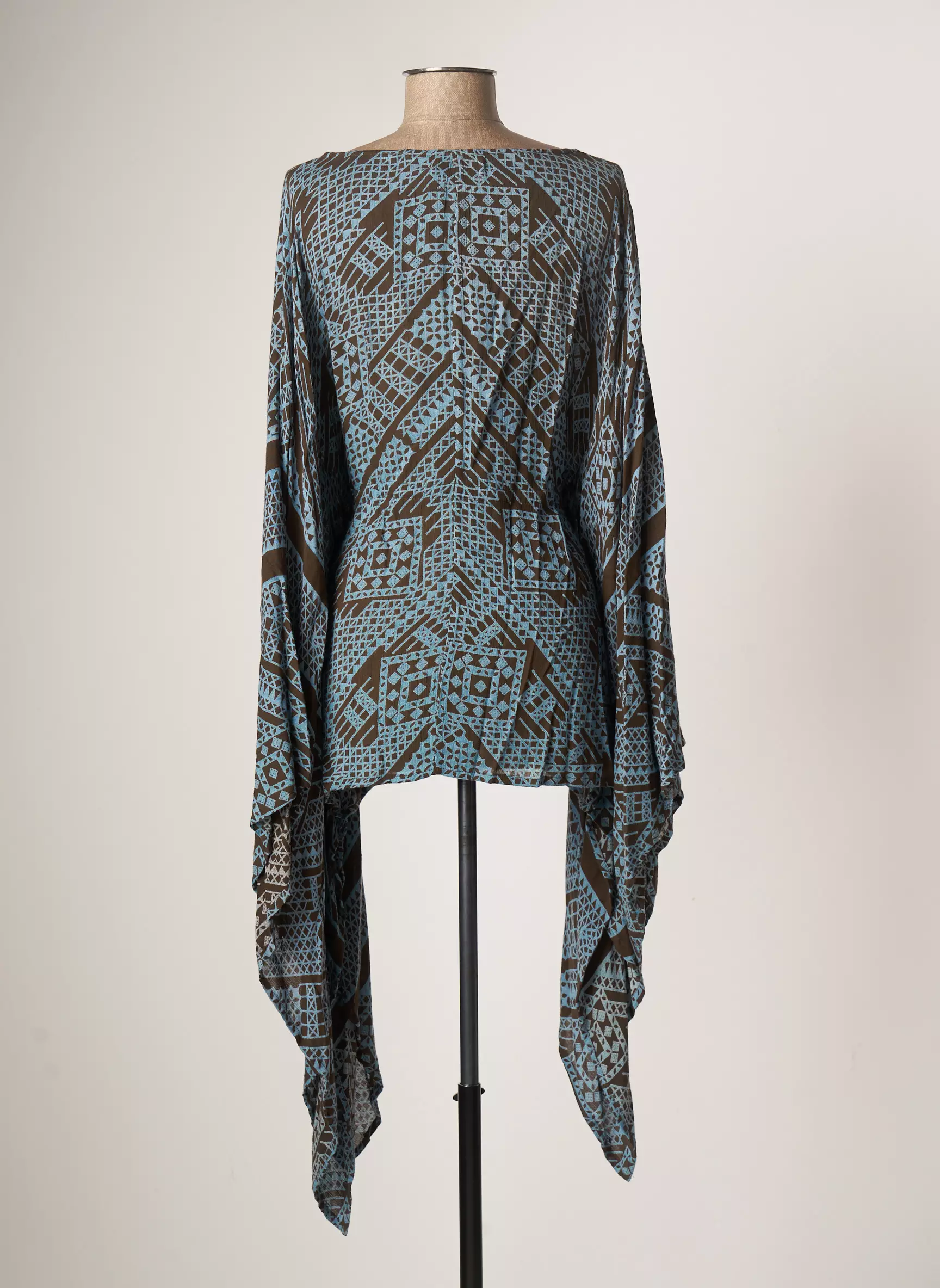 Redsoul Ponchos Femme couleur bleu