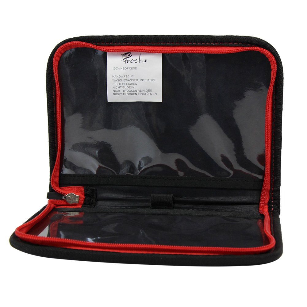 Croch Angelrucksack Angelschein Tasche, für Angelpapiere Tagskarten Fischereischein und andere Dokumente