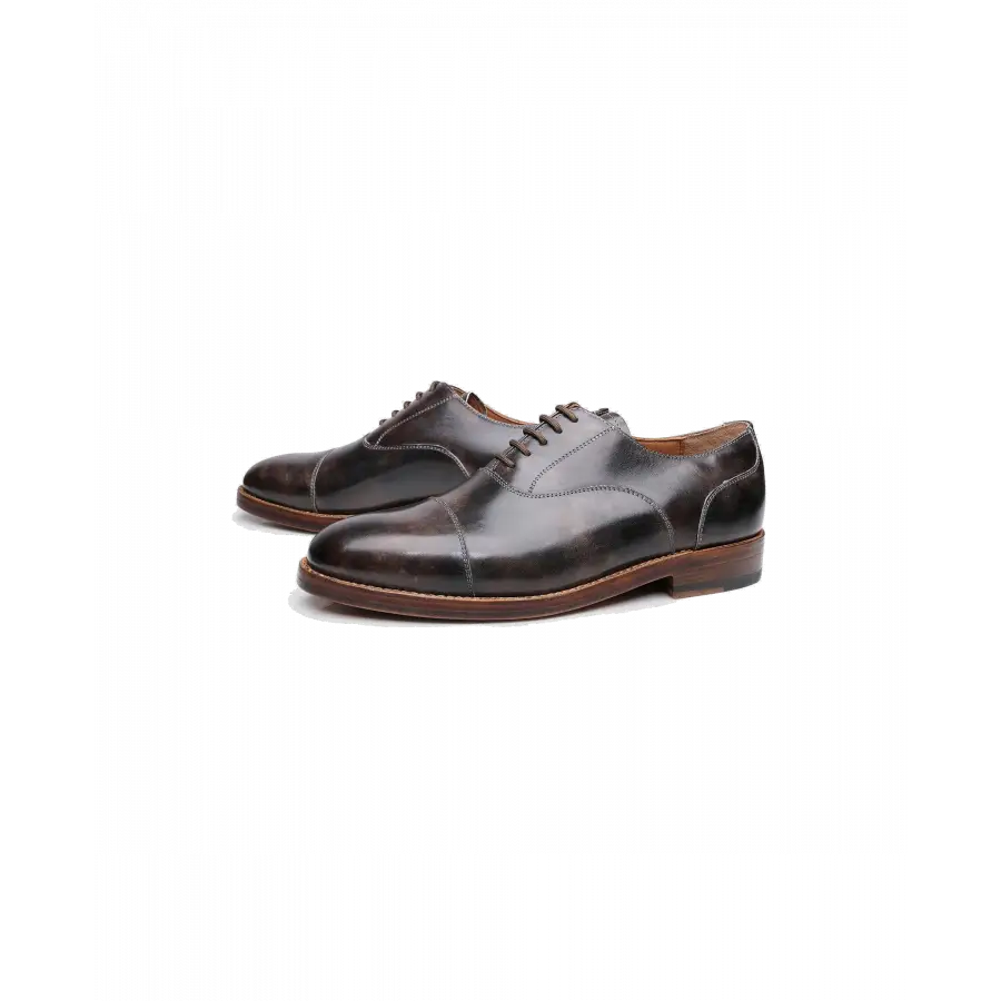 Heinrich Dinkelacker - Businessschuhe Oxford LONDON CAPTOE TC Toscana calf - grau