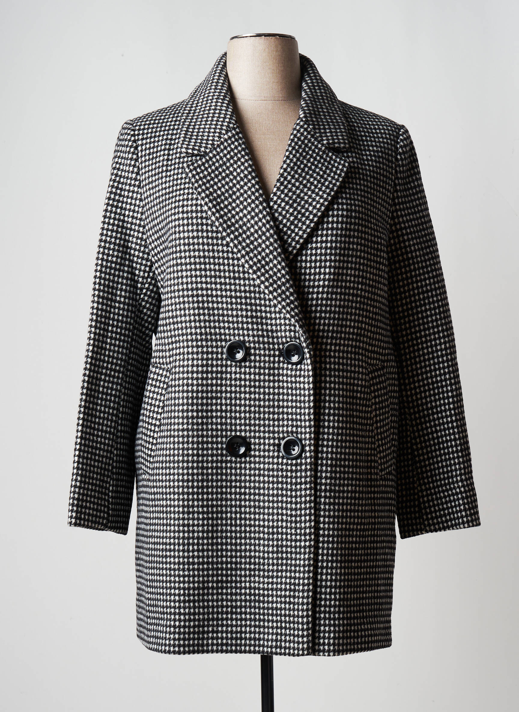 Concept K Manteaux Longs Femme couleur noir