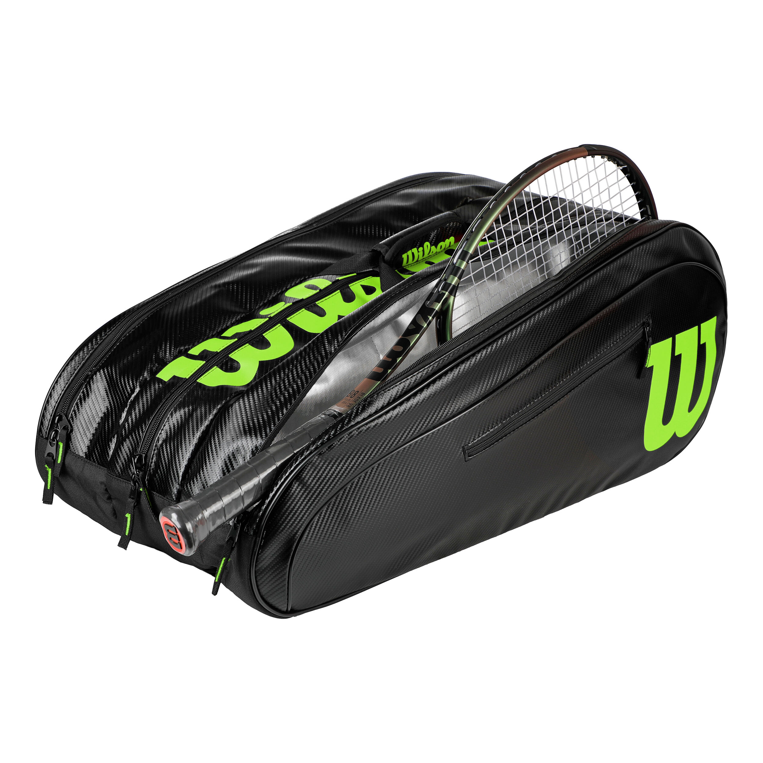 Elite Schlägertasche 15er Special Edition - Schwarz, Limette
