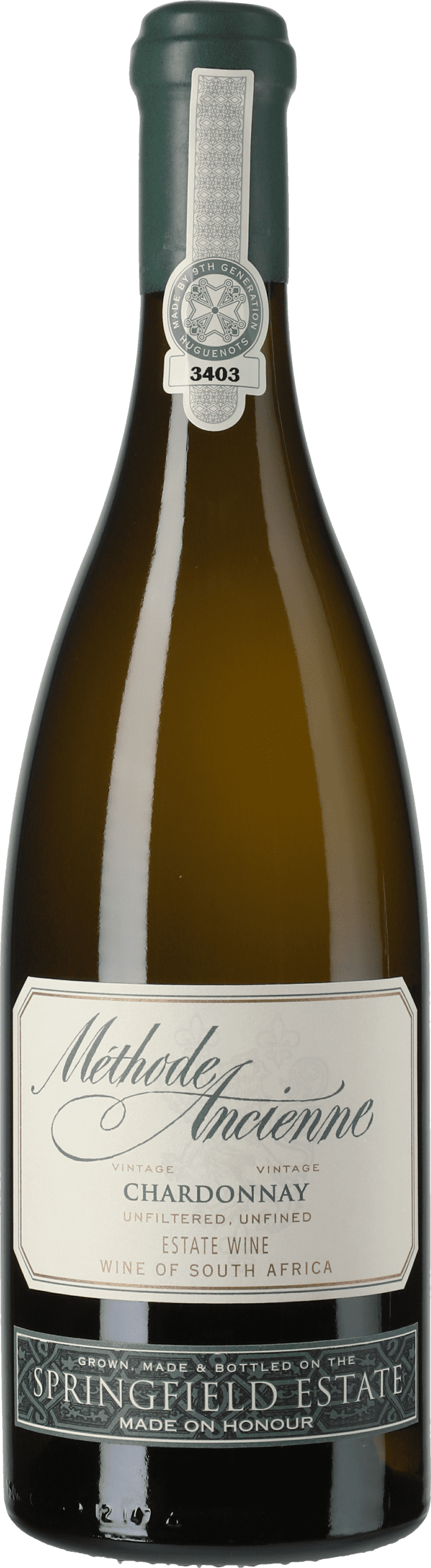 Springfield Estate: Methode Ancienne Chardonnay 2020