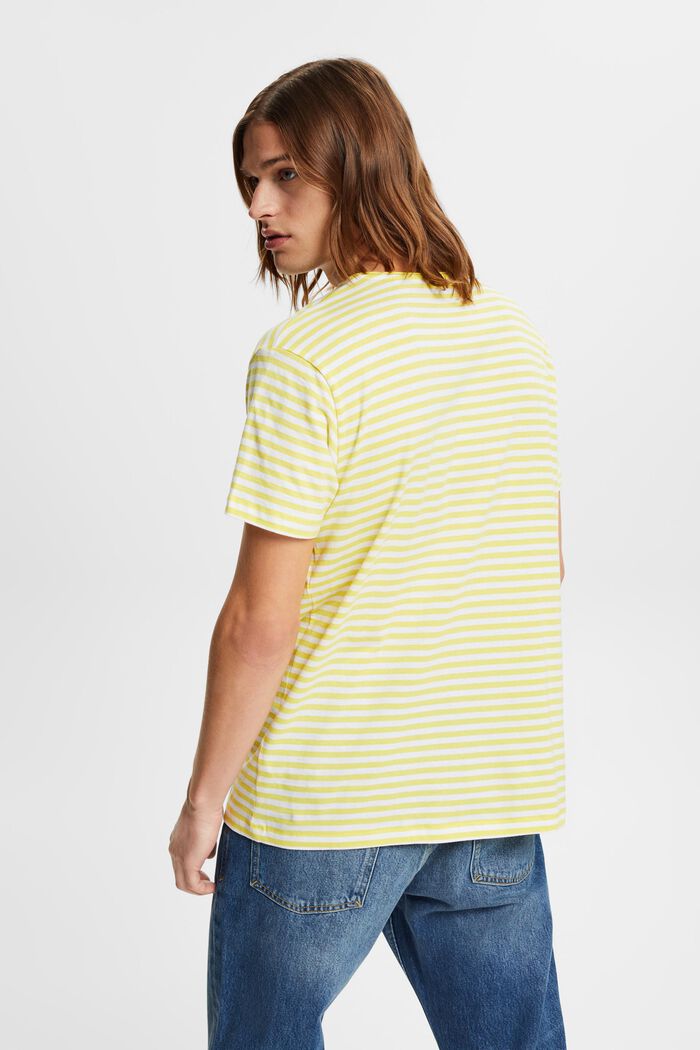 Jersey-T-Shirt mit Streifenmuster