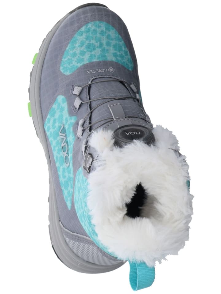 VADO  Stiefelette in Grau/Türkis günstig kaufen