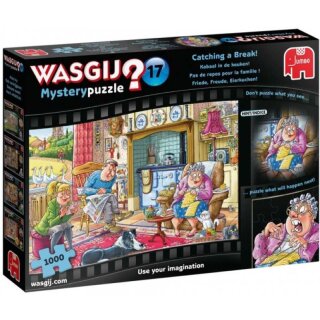 Wasgij Mystery 17: Friede, Freude, Eierkuchen(1000 Teile)