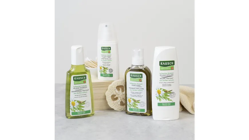 RAUSCH Shampoo Pflege Schweizer Kräuter
