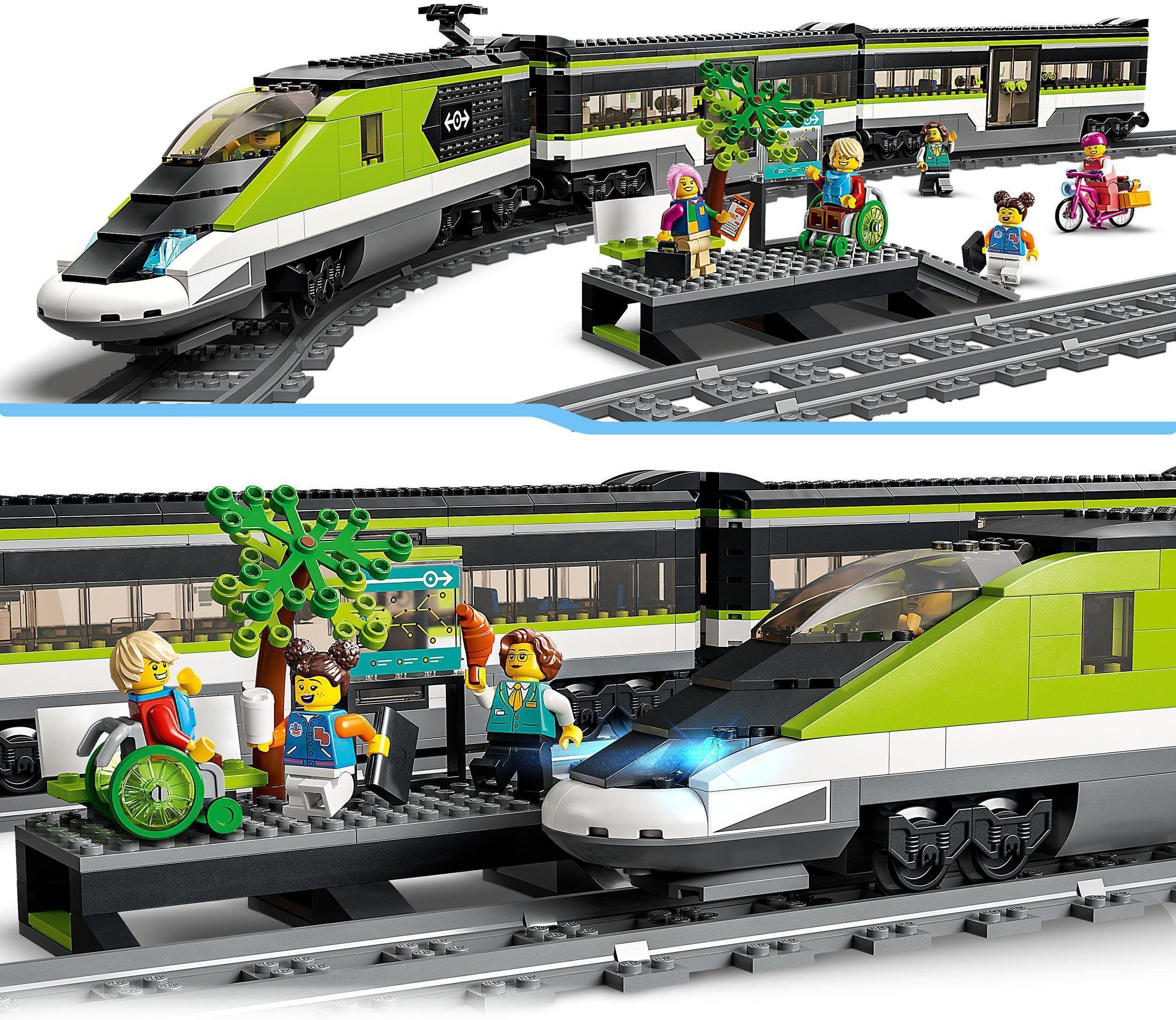 LEGO® Konstruktionsspielsteine Personen-Schnellzug (60337), LEGO® City, (764 St)