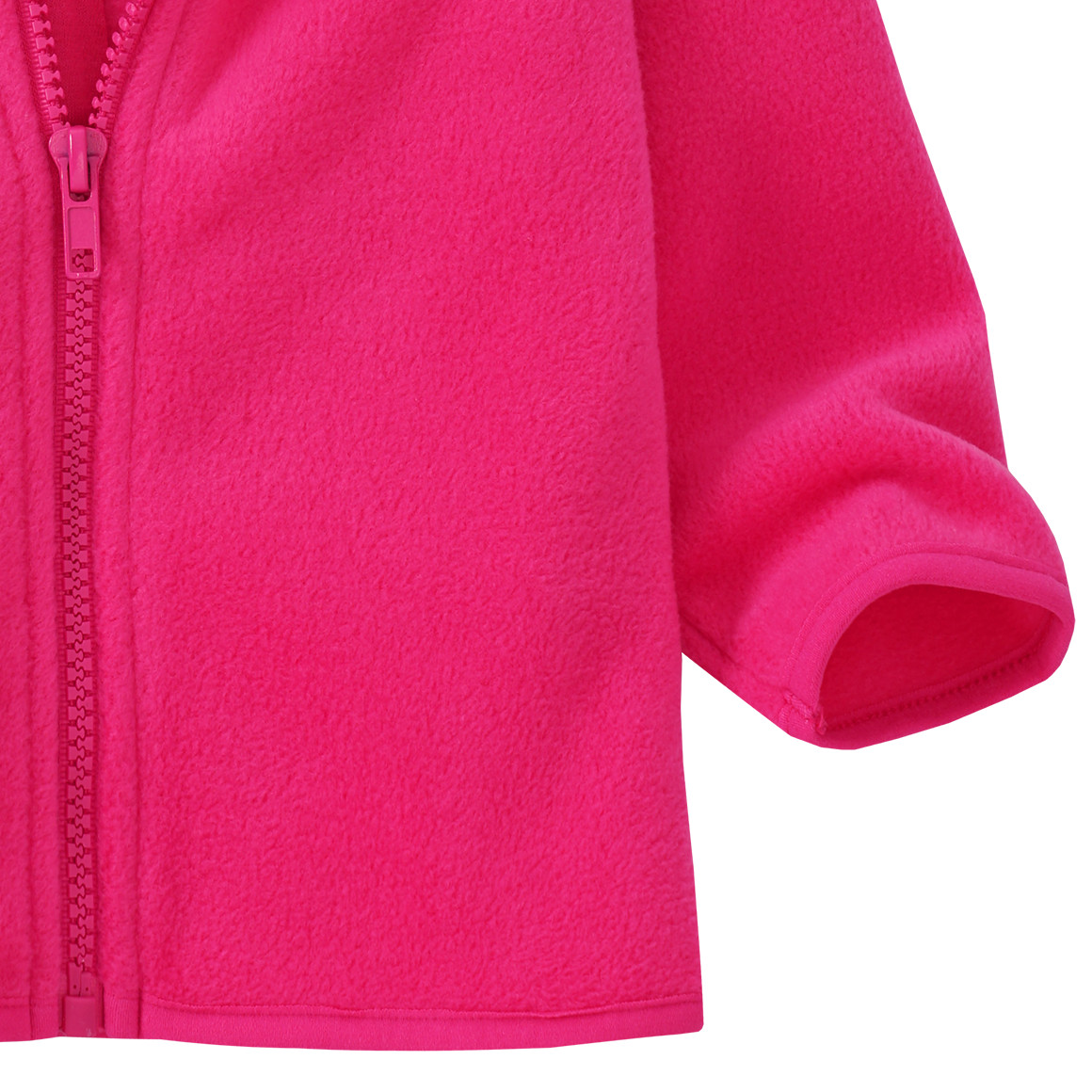 Baby Fleecejacke, einfarbig