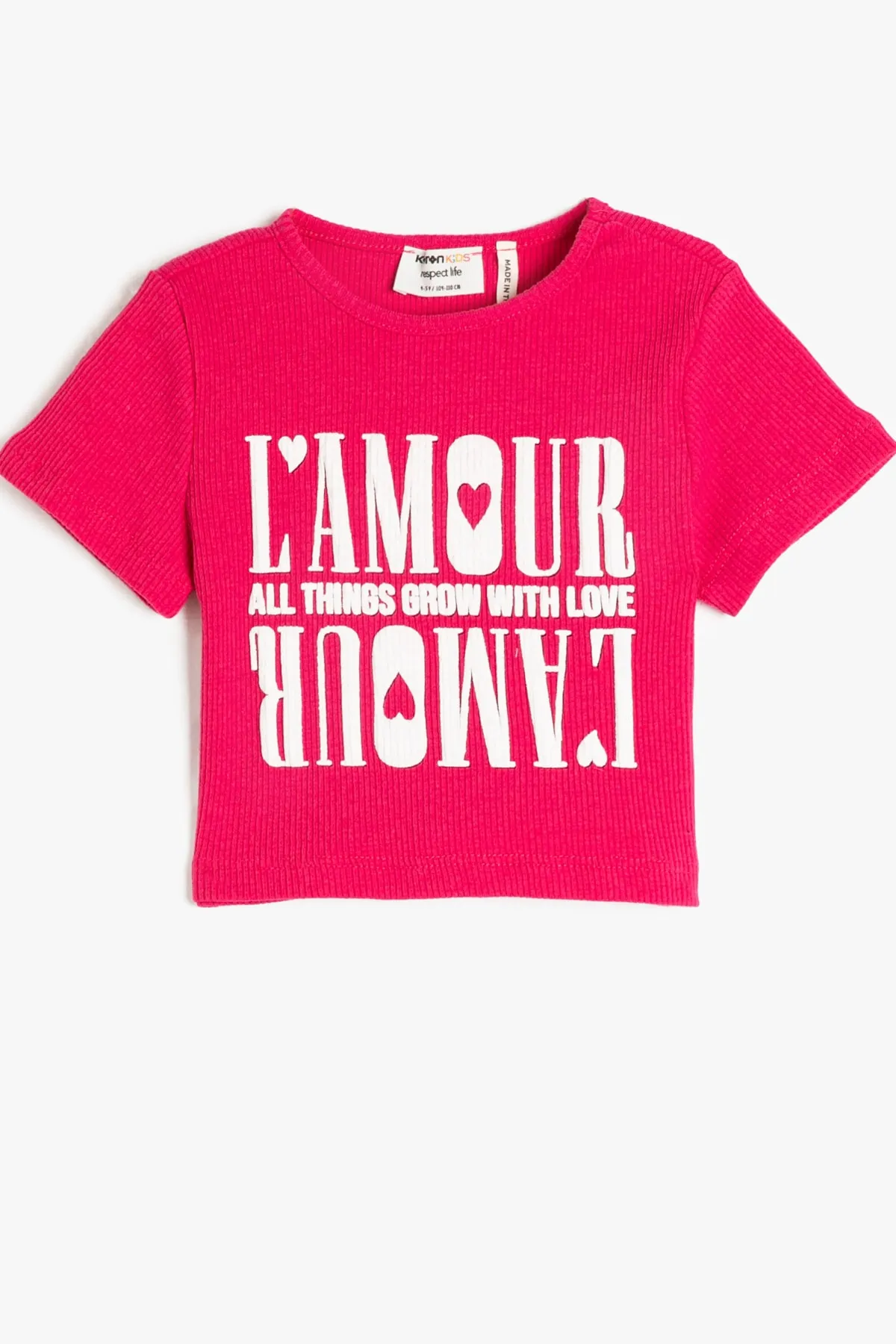 Koton Kids  T-Shirt - Rosa - Regular Fit