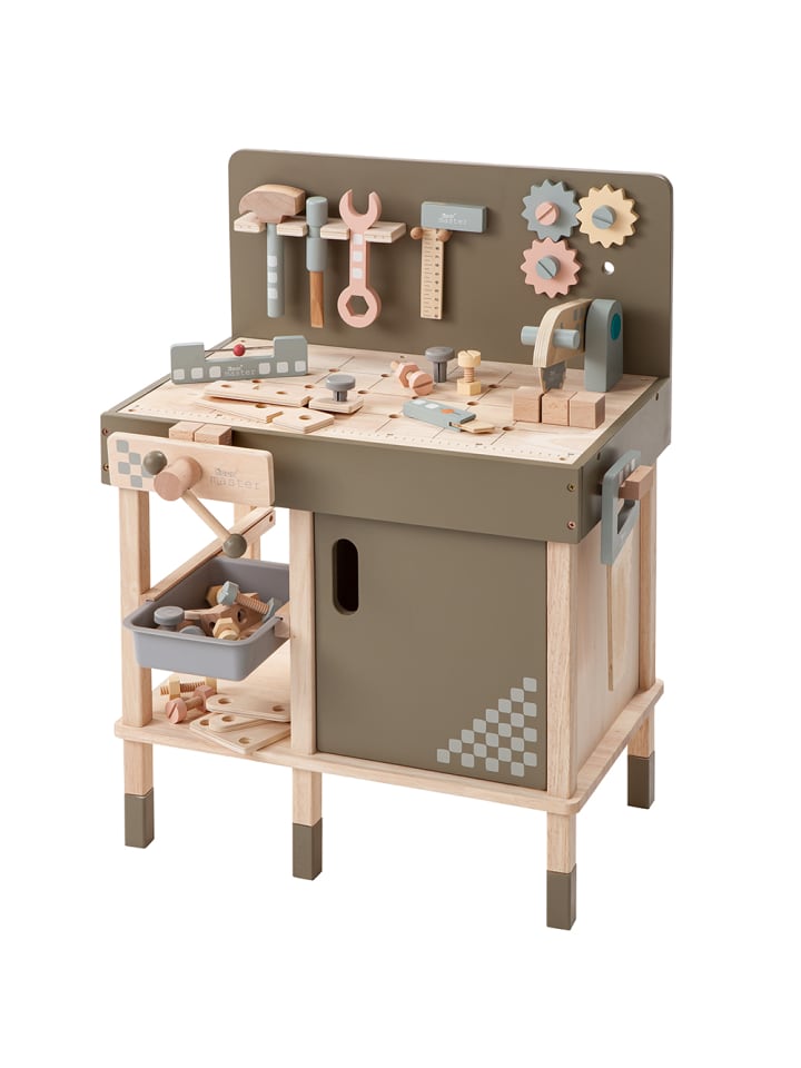 howa Werkbank für Kinder aus Holz mit 47 tlg. Zubehör Kinderwerkbank ab 3 Jahre günstig kaufen onesize