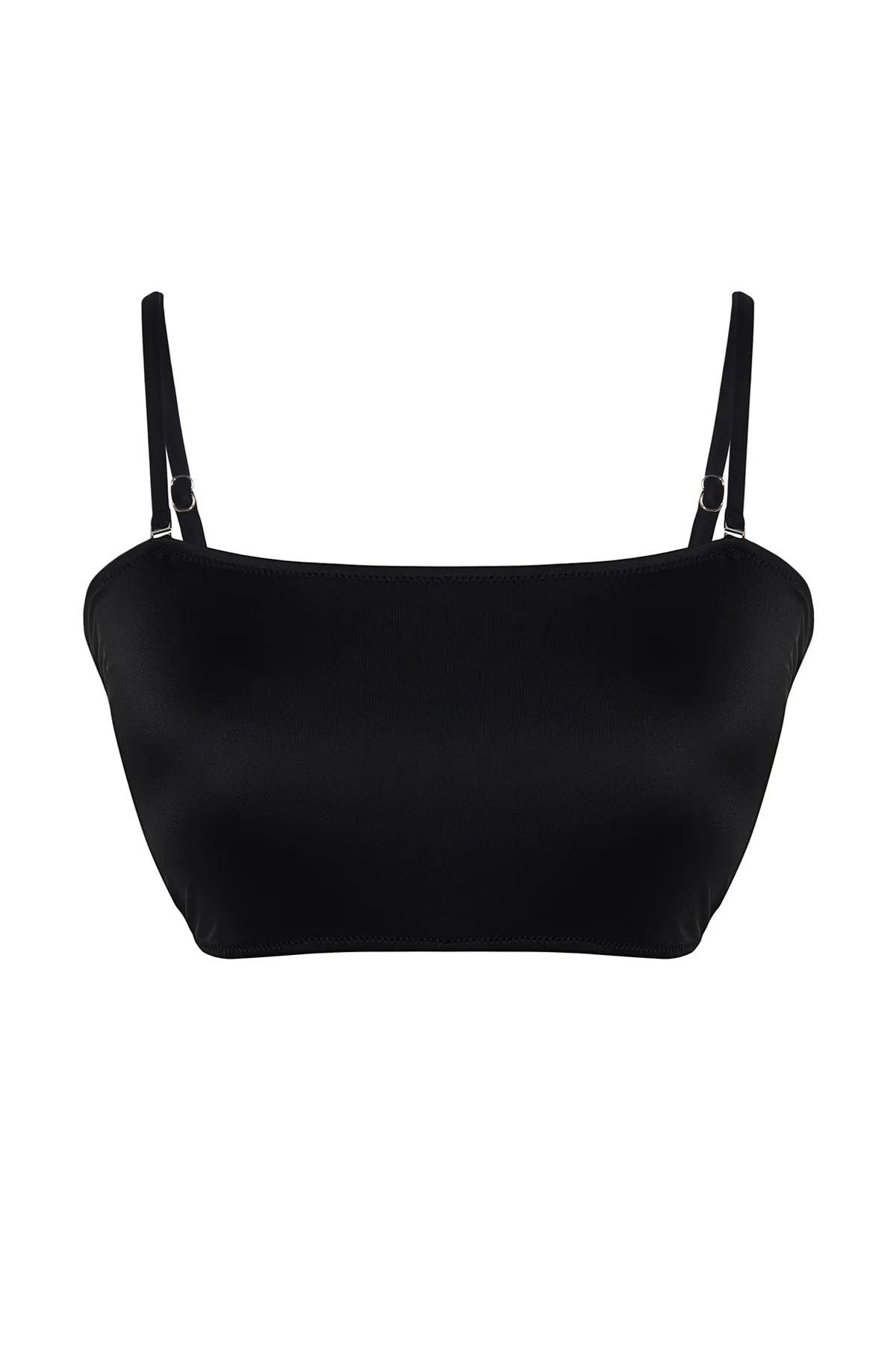 Trendyol Curve  Schwarzes trägerloses Bikinioberteil