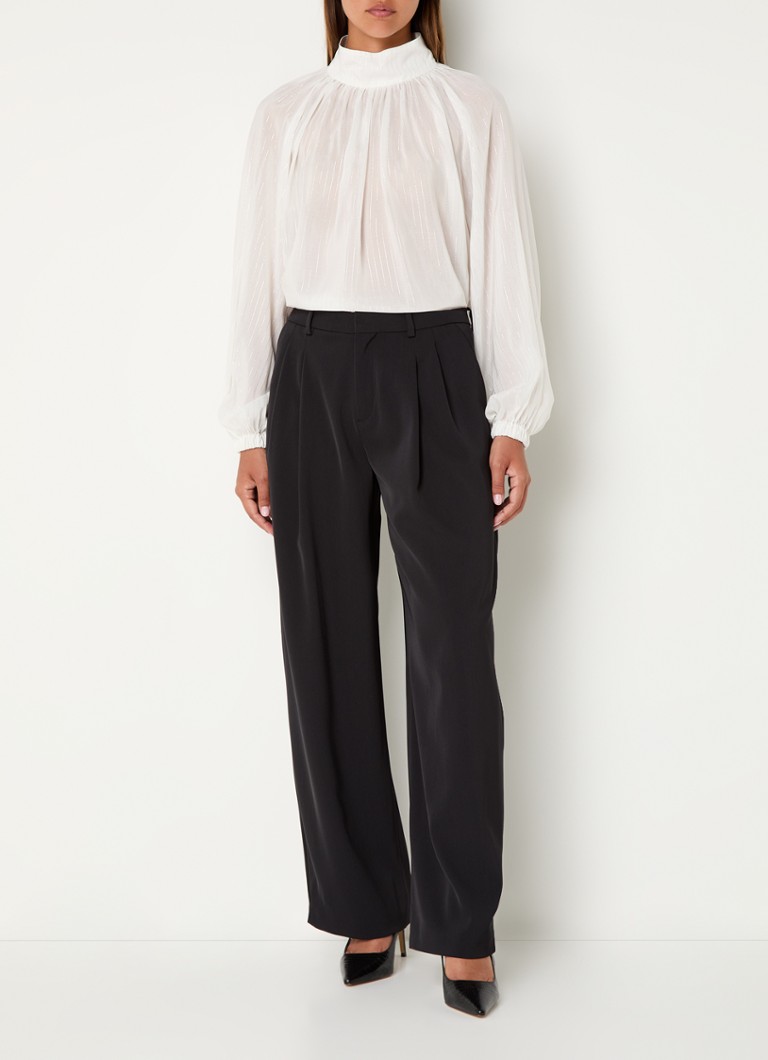 Túnica DRYKORN Dumonda com detalhe de fechadura e lurex