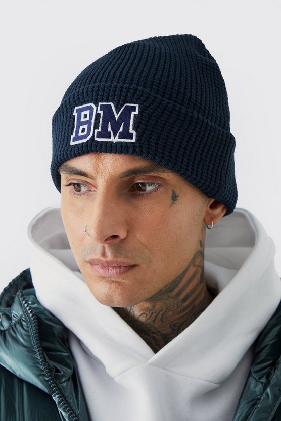 Beanie in Waffeloptik
