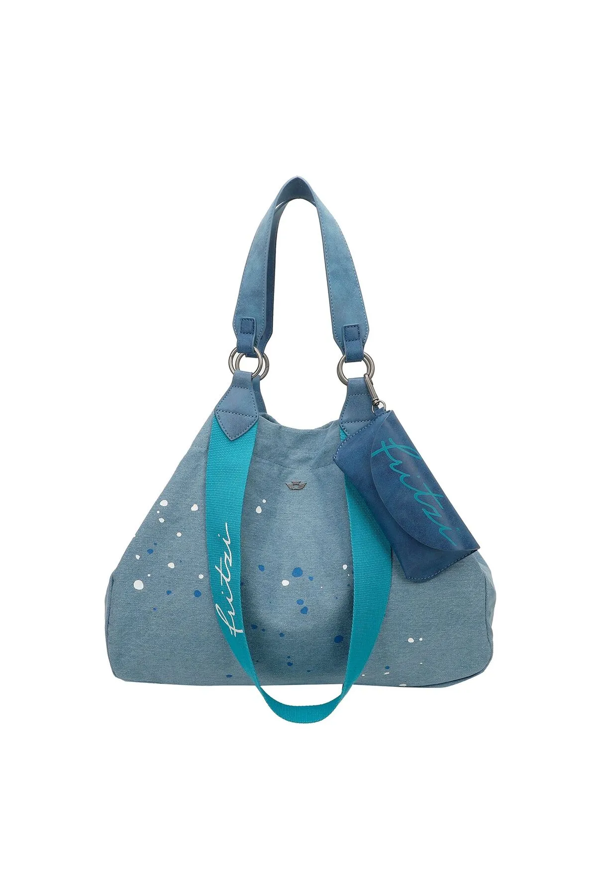 Fritzi aus Preußen  Izzy Denim Shopper Tasche M 42 cm
