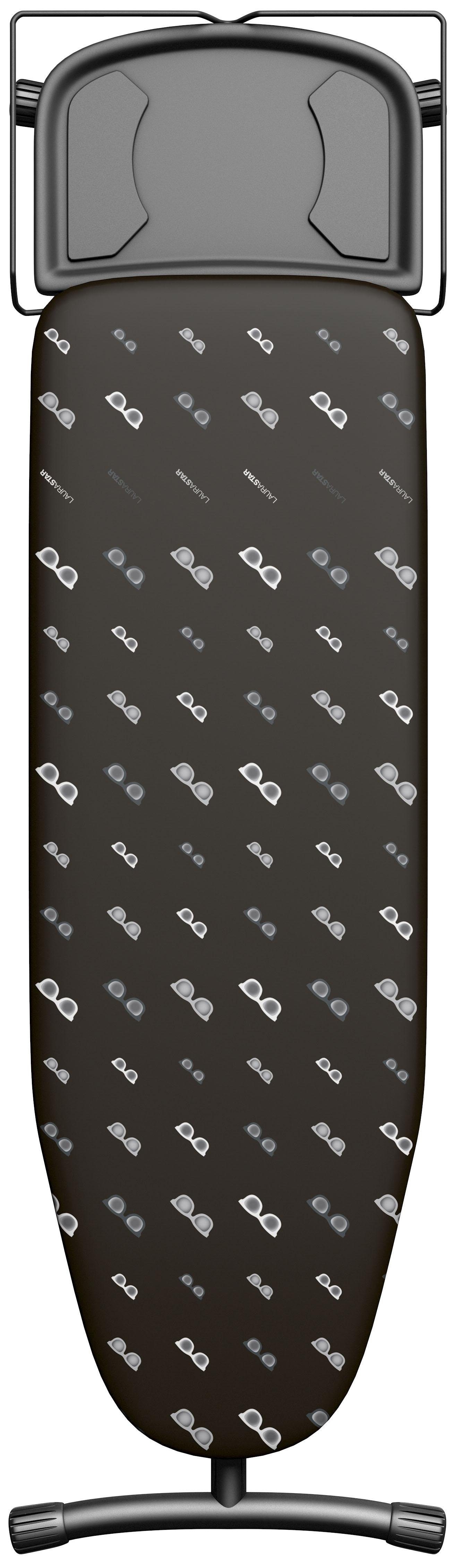 LAURASTAR Bügelbrett Comfortboard Glasses, Bügelfläche 120x38 cm, Mechanismus zum sicheren Verschließen