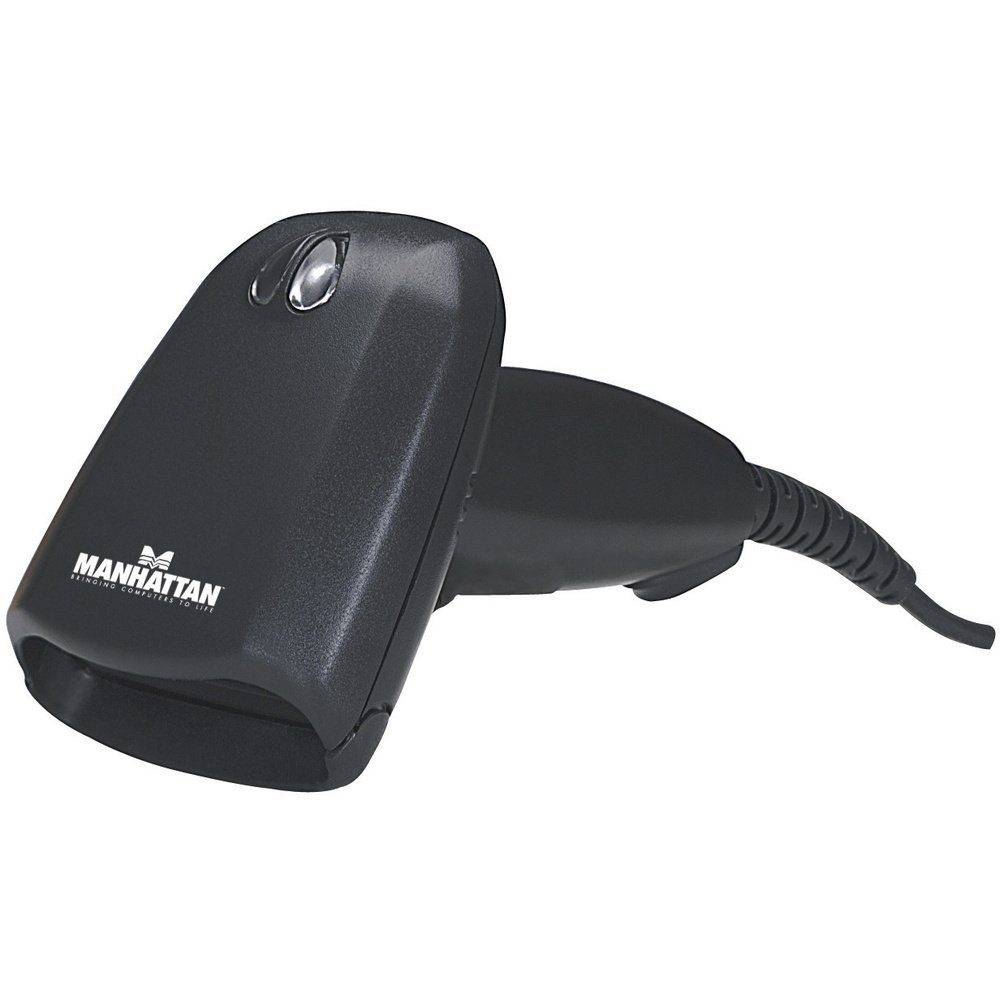 MANHATTAN Manhattan 177672 USB-Kit Barcode-Scanner Kabelgebunden 1D CCD Schwarz Scanner