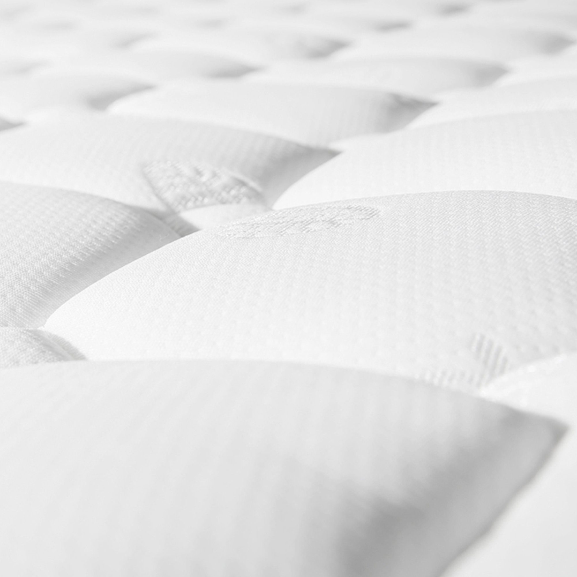 Federkernmatratze 7 Zonen Kaltschaum Matratze, Härtegrad H3, 25cm Höhe,90/140/160x200cm, Fangqi, 25 cm hoch, Taschenfederker, versteppter Mikrofaserbezug-Topping