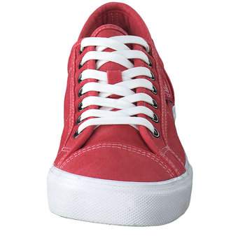 s.Oliver Leinen Sneaker in rot