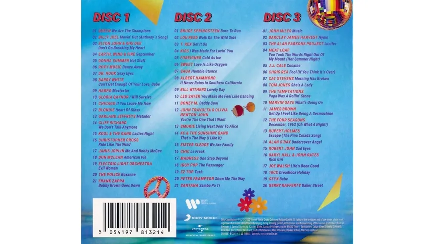 BRAVO Hits Party 70er Digipak