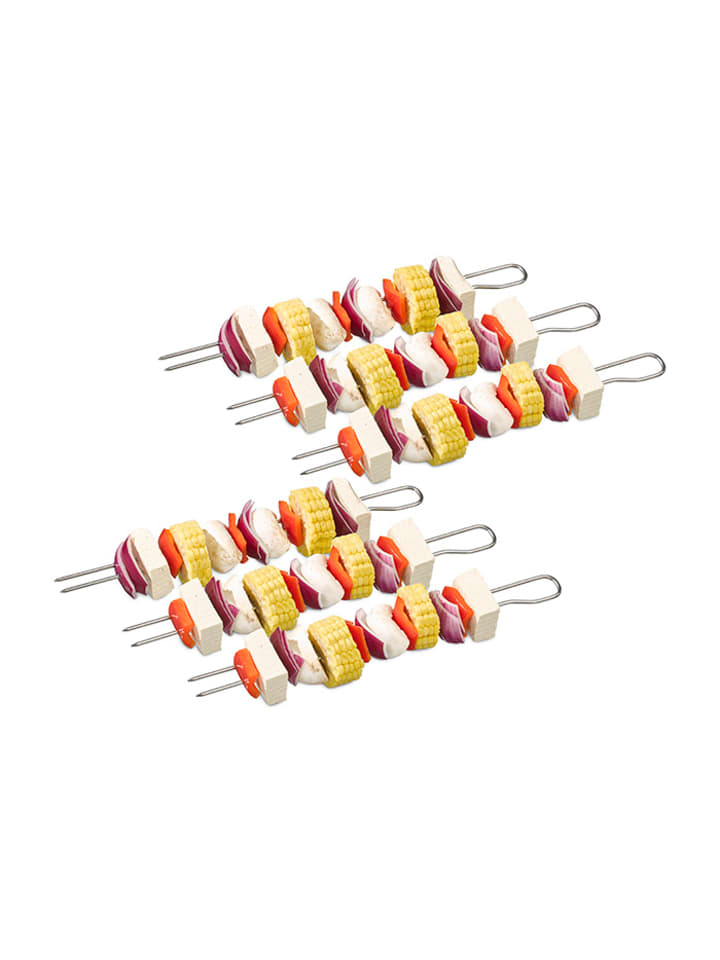 Buddy's Bar Doppelspieße, 6 er Set  Länge: 29 cm Edelstahl (AISI 201) Rundmaterial   günstig kaufen onesize