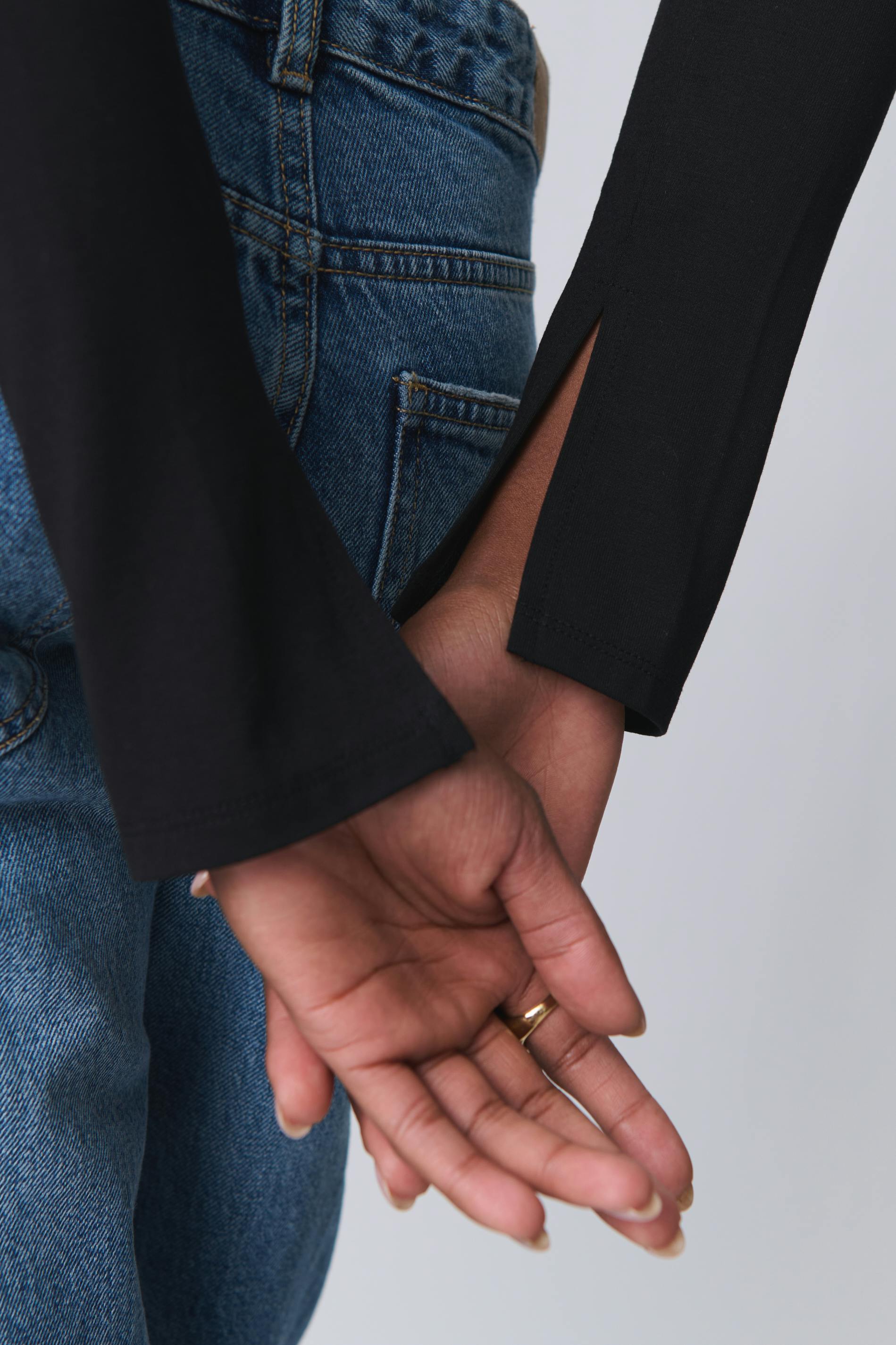Soft touch jersey top