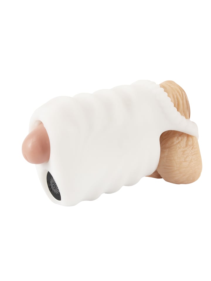 Stroker Masturbator Super Soft Masturbator & Vibrating Bullet in weiß günstig kaufen 12,5