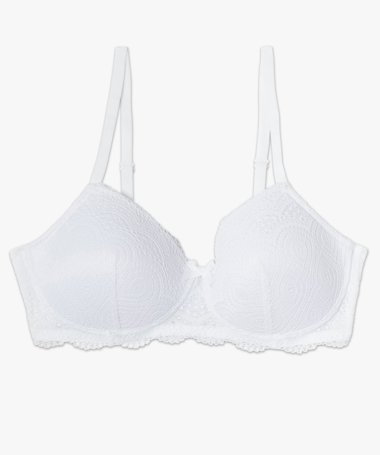 Soutien-gorge post-opératoire en avec bonnets paddés blanc | GEMO