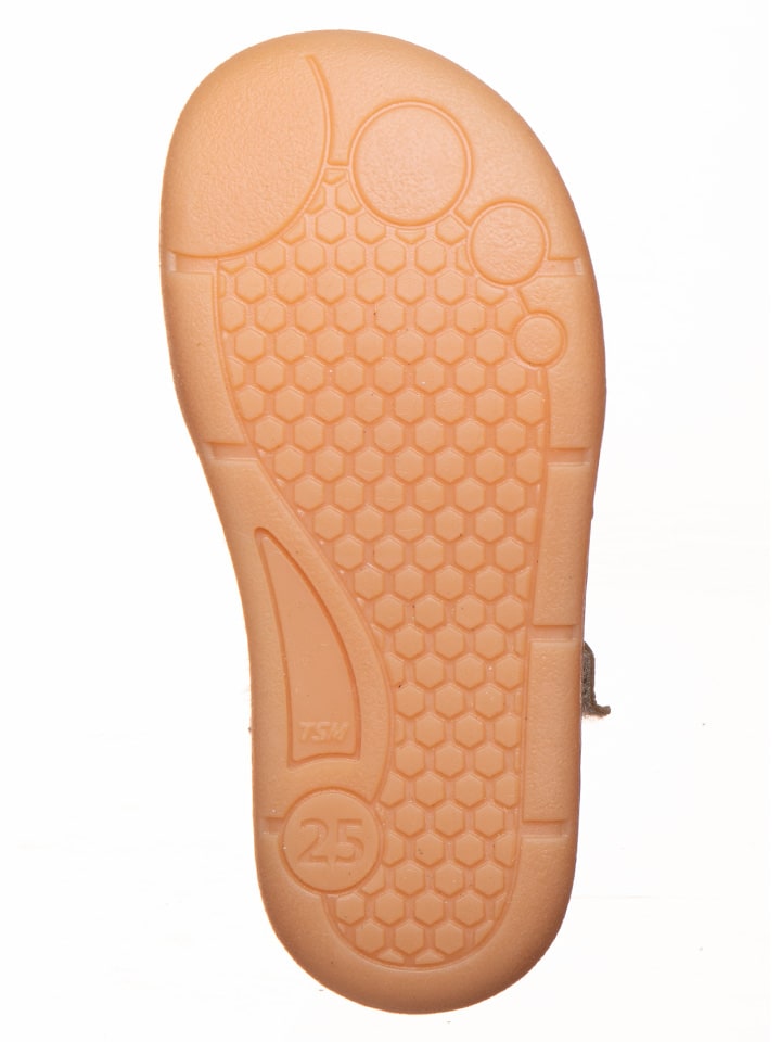 kmins Leder-Barfußschuhe in Khaki günstig kaufen