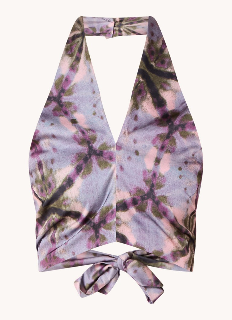 Top corto Vera del marchio Refined Department, stampato