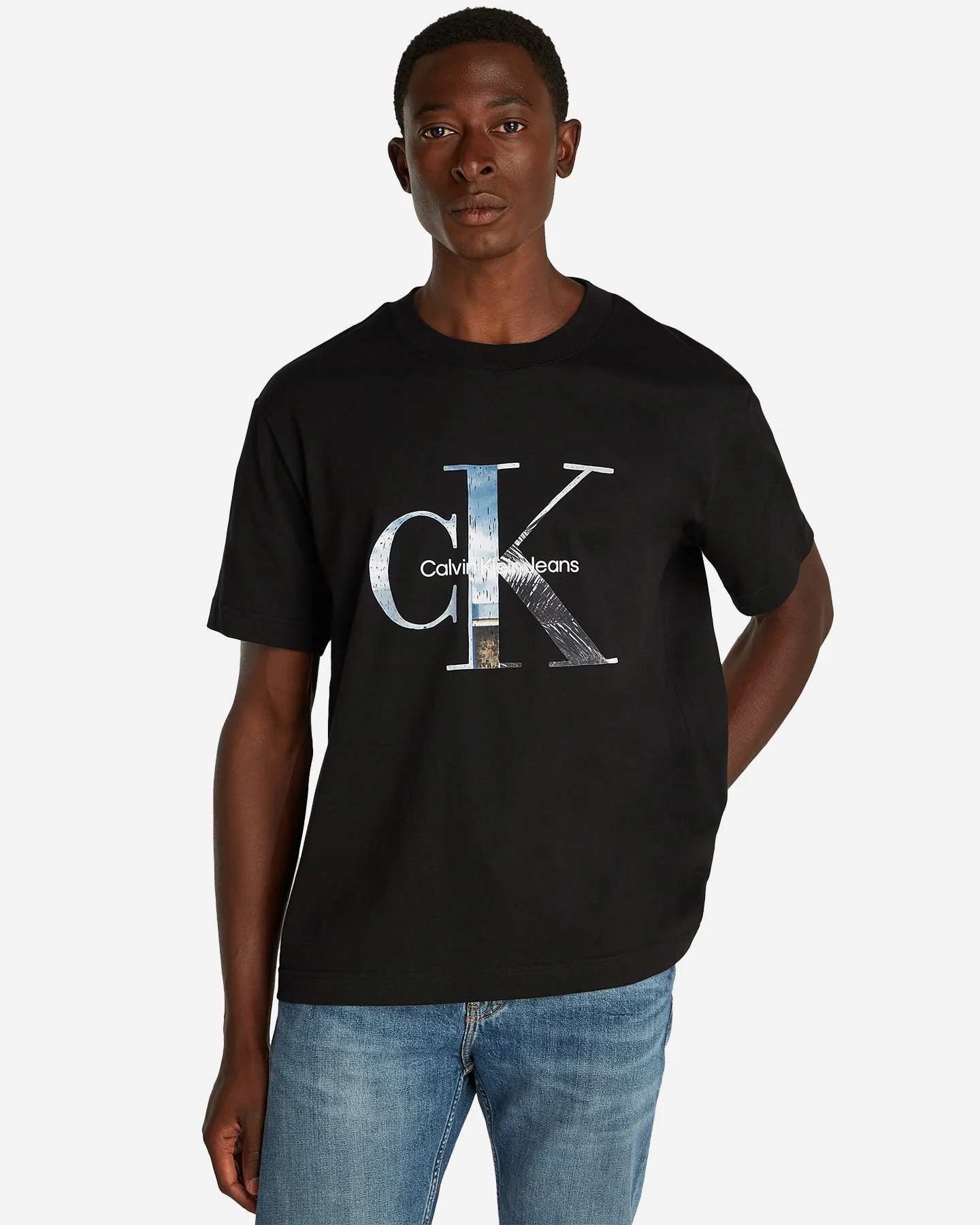 Calvin Klein Jeans T-paita Photo Monogram M J30J327483-BEH