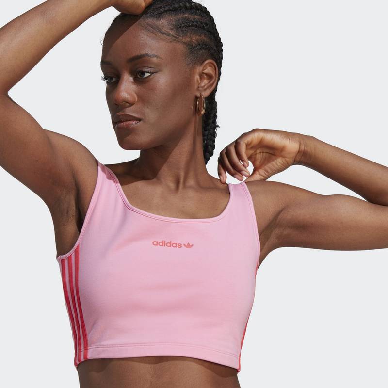 adidas Crop Tanktop Croptop Damen